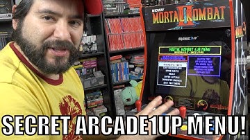 SECRET Arcade1up Mortal Kombat Menu! (Unlock EVERYTHING!)