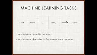ML.01.02 Problem definition