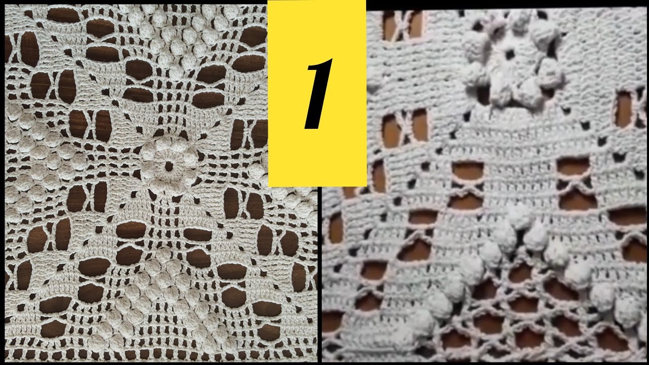Parte 1 - Passo a passo Colcha de Crochê (com modificações no modelo original - ver descrição)