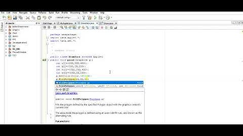 How to Draw Doll using Applet through AppletViewer in Netbeans
