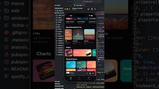 I Cloned Spotify in Flutter 🤯🔥 | Full UI + Open Source #shorts #flutter