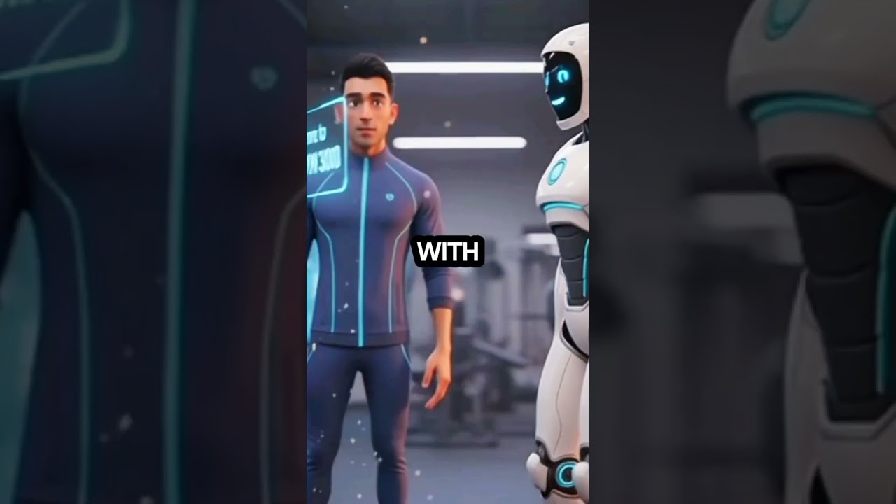 Robot Gym 3000: Hilarious AI Gym Challenges That Make Humans Disciplined!