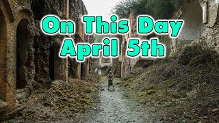 April 5th. The Siege of Sarajevo Begins April 5th. The Siege of Sarajevo Begins