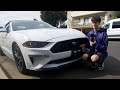 ASMR In A Convertible Mustang 🐎