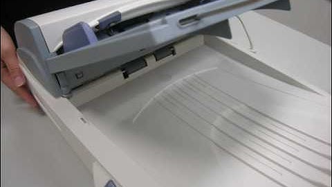 SmartOffice How to Install ADF Input Tray of PL series