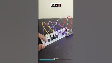 police Siren sound using Arduino and Buzzer #shorts