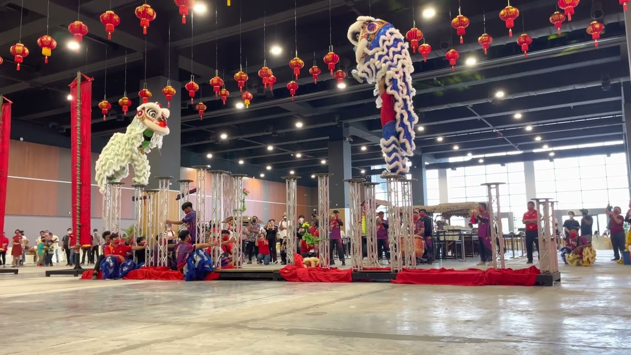 Xu Xiang Lion dance @ SICC, Kota Kinabalu (2/2/22)