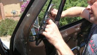 1984 K5 Chevy Blazer vent window lock repair