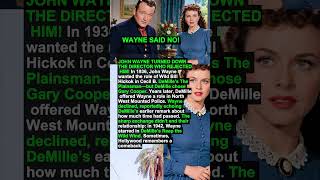 🤯 HOLLYWOOD REJECTED JOHN WAYNE — THEN HE GOT THE LAST LAUGH! #shorts