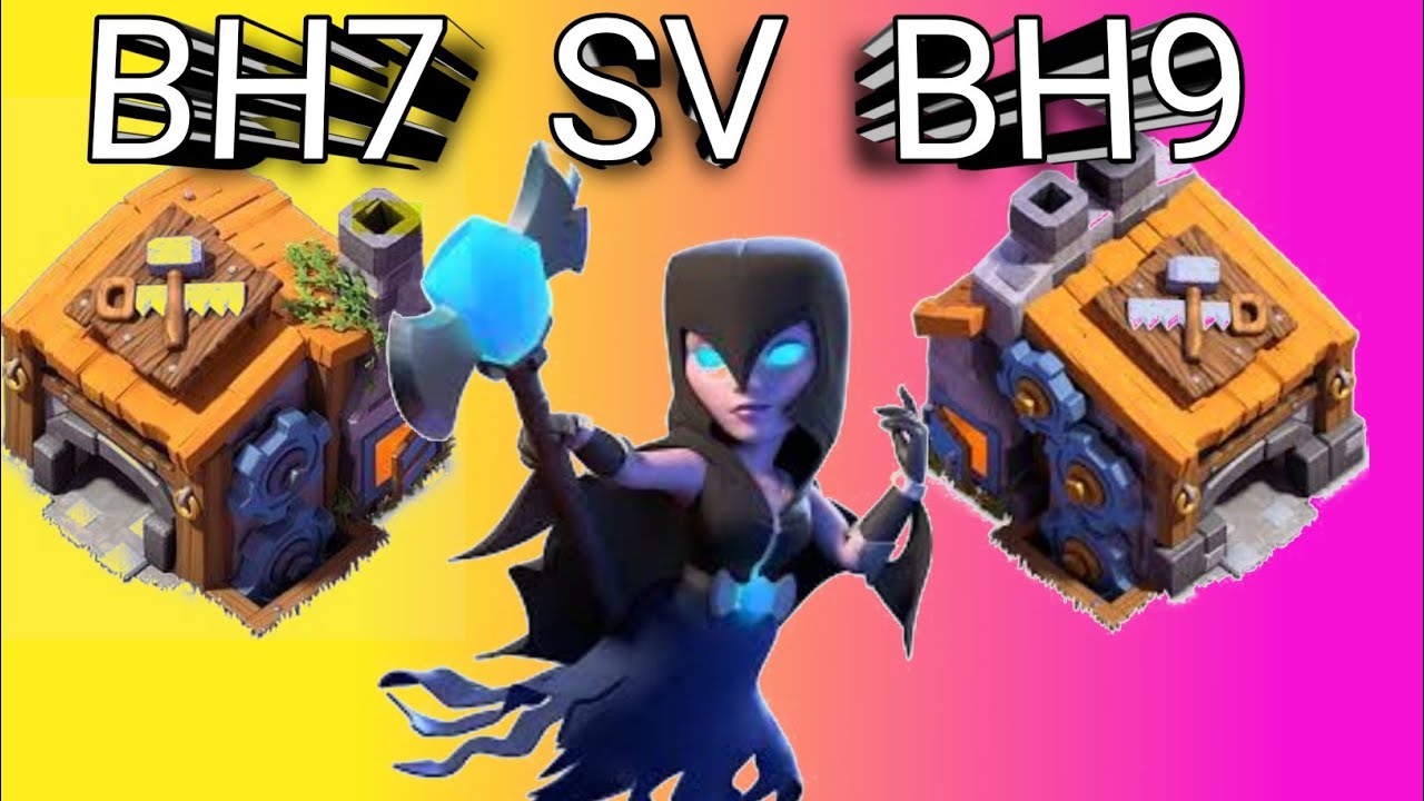 BH7 VS BH9 Attack strategy ! coc ! Clash of clans Gameplay
