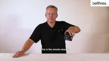 How to: Replace the batteries in the remote receiver (black remote control)