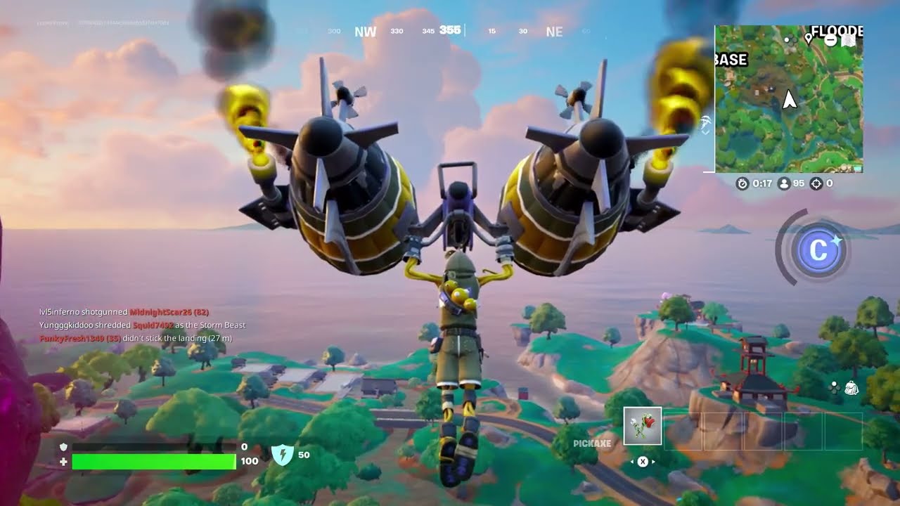 Last video before the BUGS came in Zero Build - FORTNITE