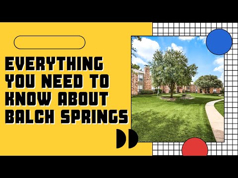 Everything You Need To Know About Balch Springs, TX