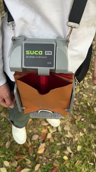 SUCA SC-8720 Popular Recommendations Plastic Bags Bag Making Machines Fruit Bagging Machine