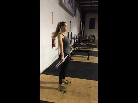 Simple Snatch Progression - Part 2 of 3.