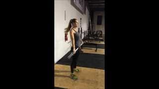 Simple Snatch Progression - Part 2 of 3.