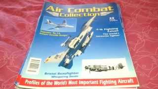 air combat collection diecast model plane checklist magazines