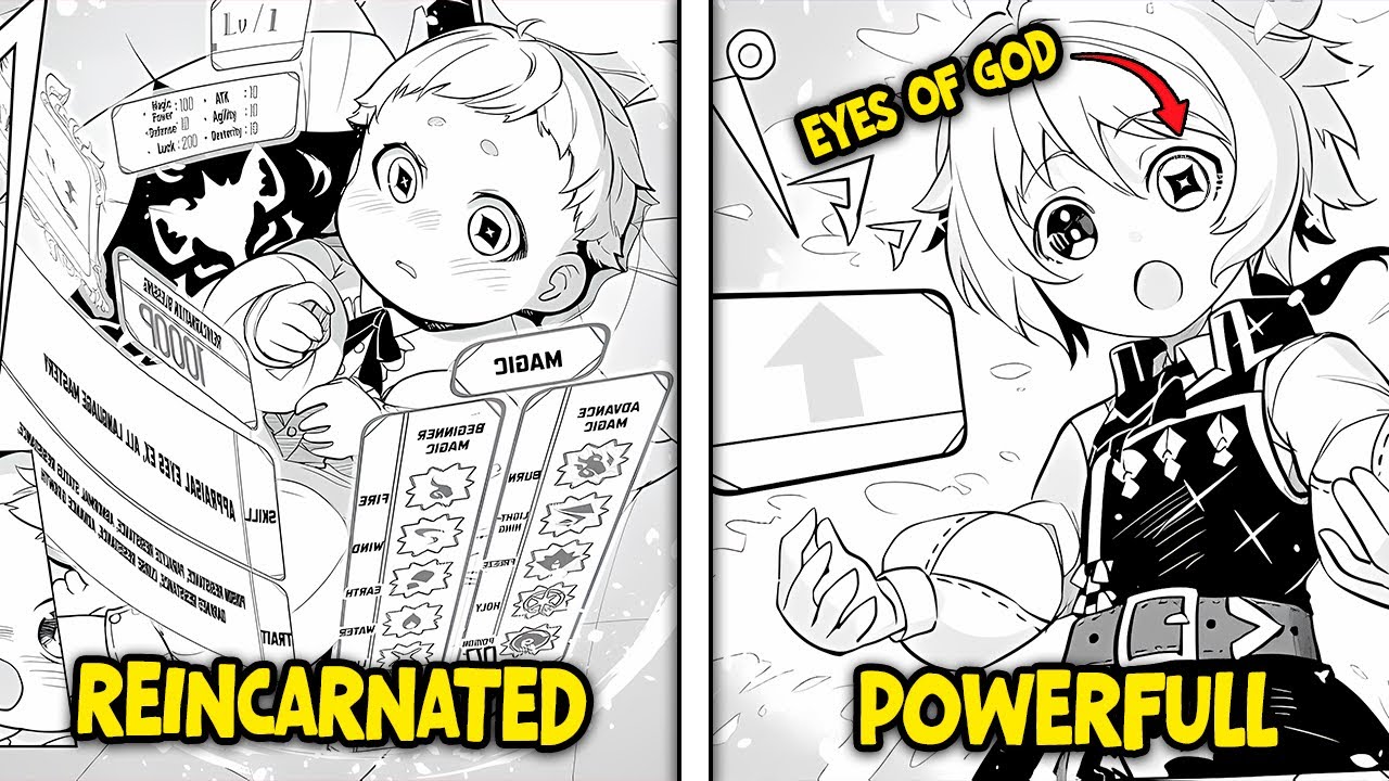 After REINCARNATION he MANAGES TO CHEAT the EYE OF GOD becoming POWERFUL!   Manga recap