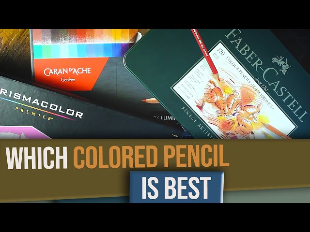 Prismacolor Premier Vs Caran d'Ache Luminance colored pencils