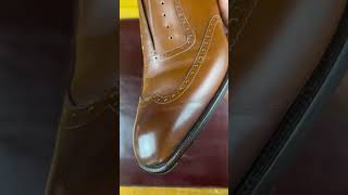 Oct Tenth wingtip Adelaide in French calf. OT15