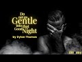 Do not go gentle into that good night by dylan thomas poetry analysis