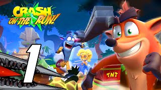 Crash Bandicoot: On the Run - Gameplay Walkthrough Part 1 (No Commentary, iOS/Android) screenshot 3
