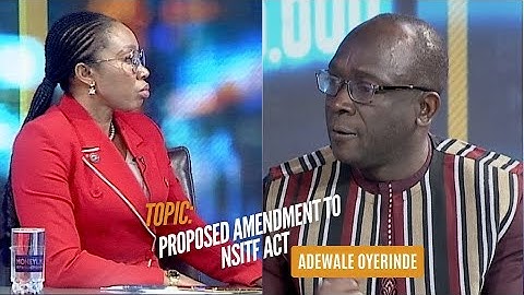 PROPOSED AMENDMENT TO NSITF ACT I ADEWALE OYENRINDE