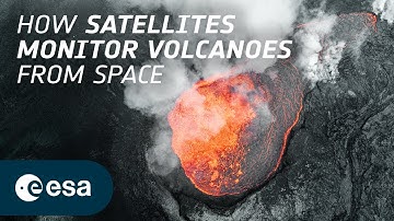 Vulkanen monitoren vanuit de ruimte