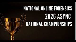 2026 NOF Async National Champs Award Ceremony