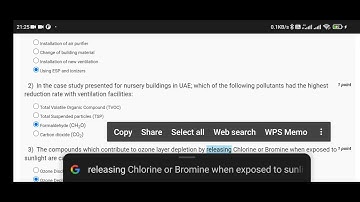 Air pollution and control nptel assignment 8 week answer | #nptel | #airpollutionandcontrol