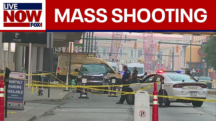 Indianapolis shooting: 7 shot, 2 killed in downtown gunfire