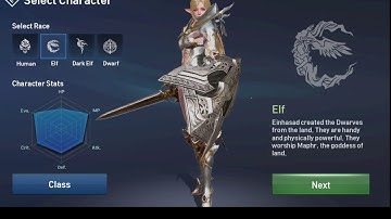 Lineage 2 Revolution: Race & Class Overview
