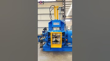 75L rubber kneader banbury mixer machine with four-edge rotor.
