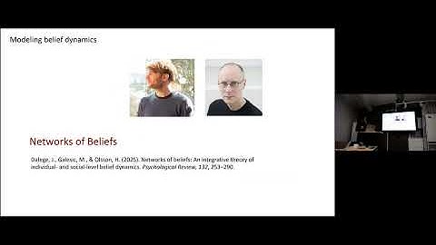 Dynamics of belief networks by Mirta Galesic