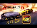 Asphalt 8  641a mod all cars unlocked 351 vehicles upgrade max pro android sinugamer