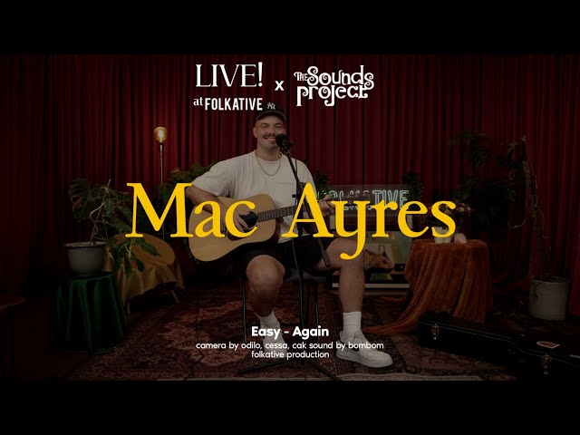 Mac Ayres Acoustic Session | Live! at Folkative class=