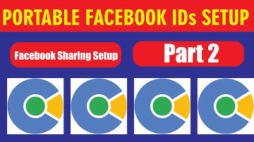 How To Create Portable Ids for Facebook Sharing Setup Part 2 in 2022