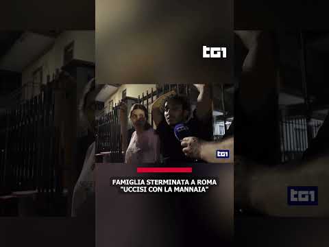 Video Famiglia sterminata a Roma: Uccisi con la mannaia