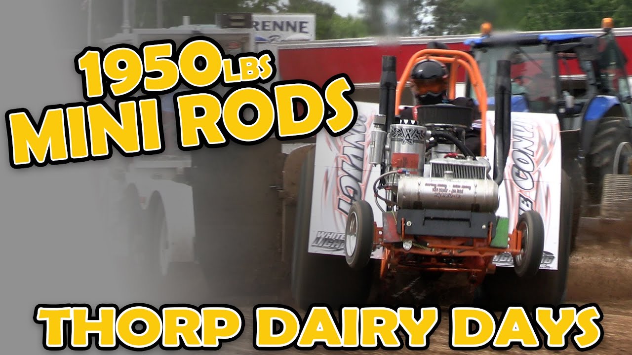 2024 THORP DAIRY DAYS1950LBS MINI RODS YouTube