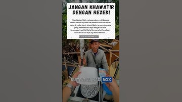 JANGAN KHAWATIR DENGAN REZEKI. #kisahkehidupan #ceritahidupdankehidupan