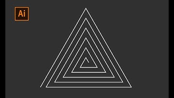 Triangular Spiral | Adobe Illustrator Tutorial | Graphic Design
