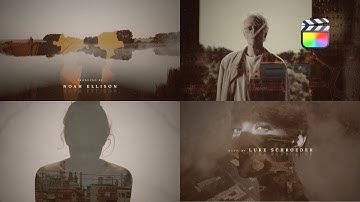 Double Exposure Modular Template for Final Cut Pro — MotionVFX.