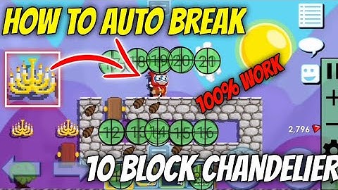 HOW TO AUTO BREAK 10 BLOCK CHAND GROWTOPIA