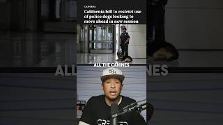 Removing K9’s from CA was a horrible idea to begin with. #policevideo #police #policeofficer