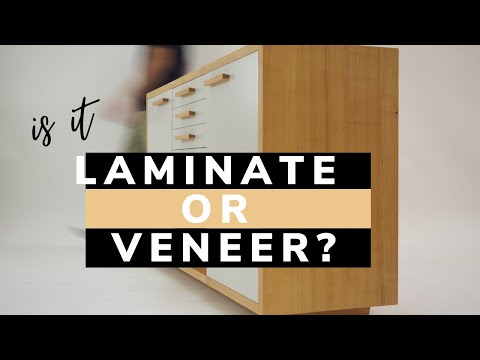 لیمینیٹ اور وینیر کے درمیان فرق کیسے بتایا جائے (فرنیچر فلپرز کو یہ جاننے کی ضرورت ہے!)