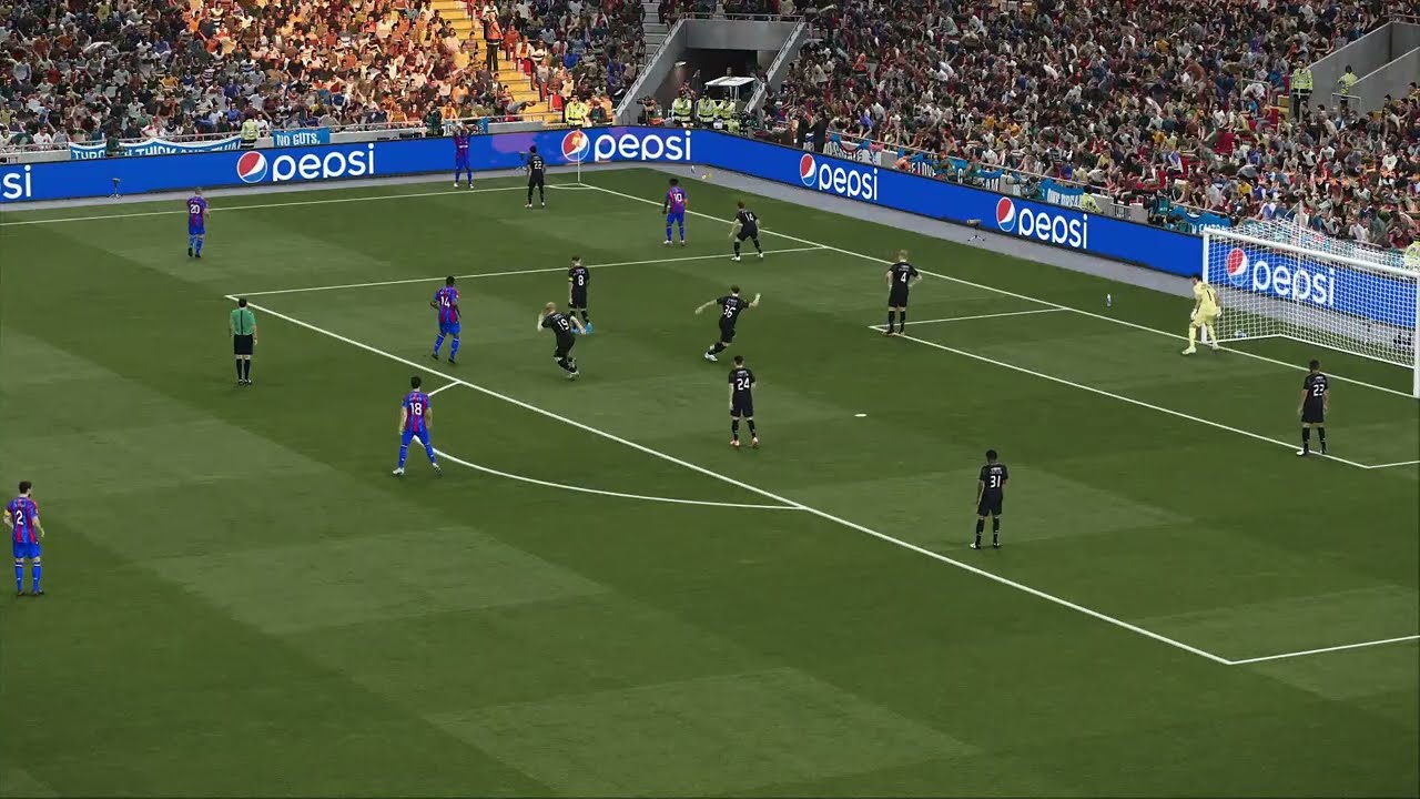 efootball pes21 gameplay  Crystal Palace vs Burnley | English Premier League 2026 |