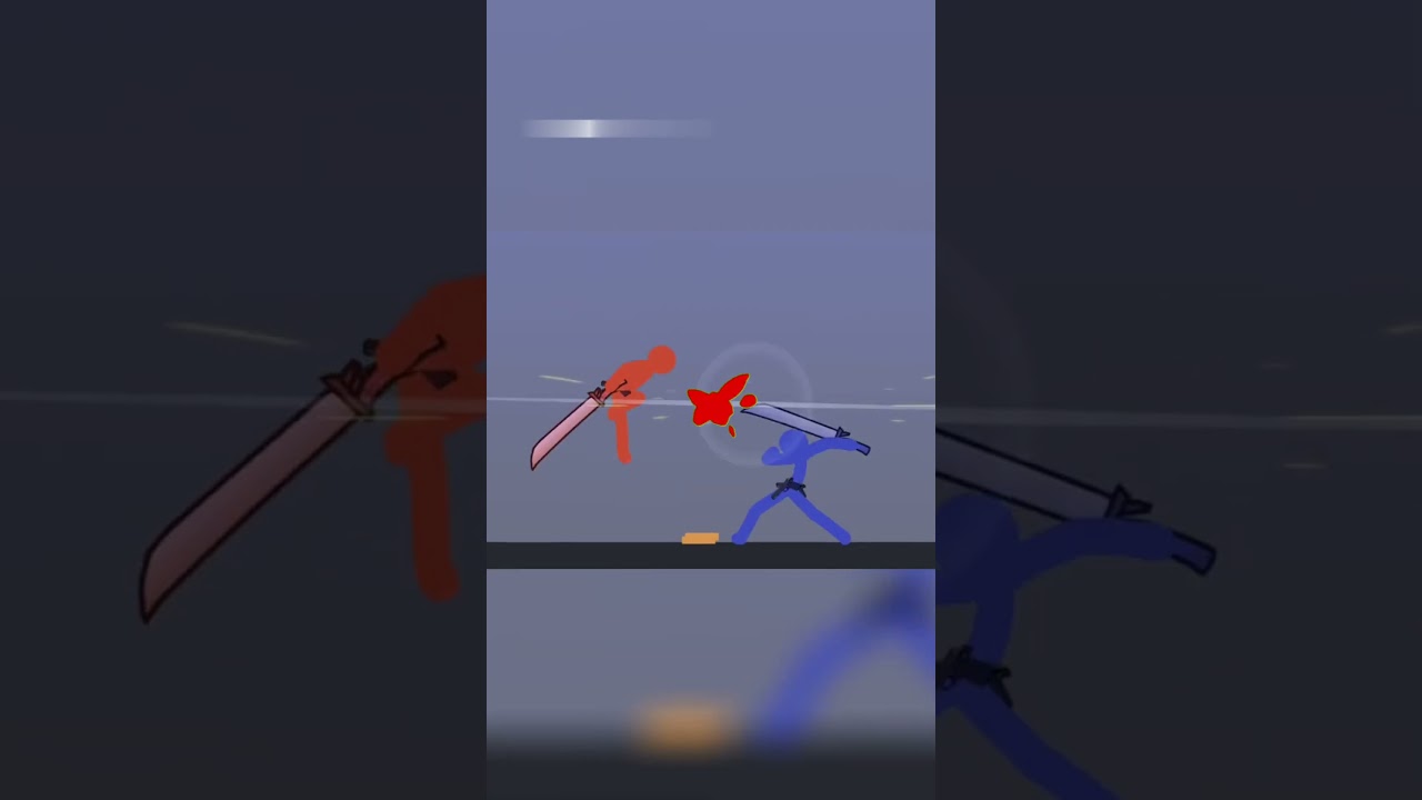 Stick Figure Fight Epic Urban Battle with Energy Explosion!