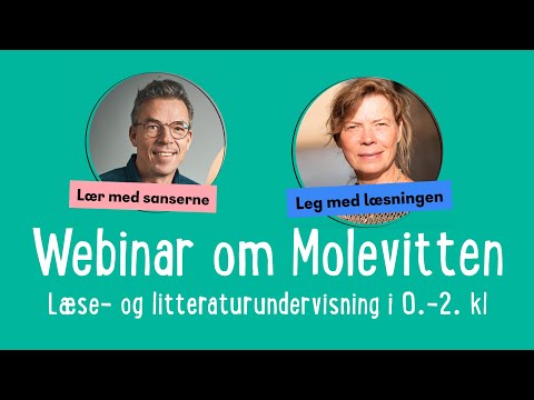 Webinar om Molevittens læsespor og litteraturspor