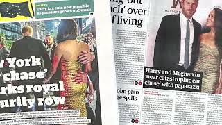 The paparazzi who pursue Harry and Meghan - what are the rules Update