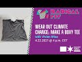 Wear Out Climate Change: Make a Boxy Tee (part 1)